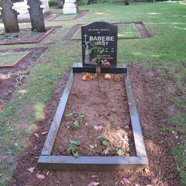 RADEBE Mary 1910-1994