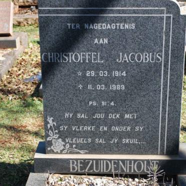 BEZUIDENHOUT Christoffel Jacobus 1914-1989