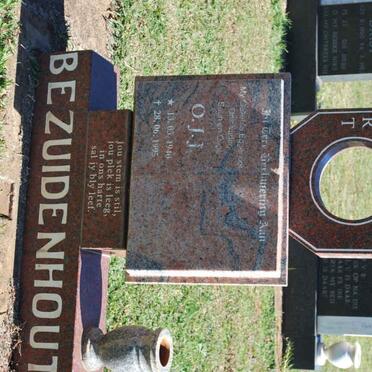 BEZUIDENHOUT O.J.J. 1940-1995