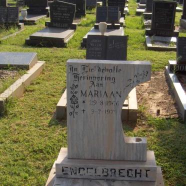 ENGELBRECHT Mariaan 1966-1979