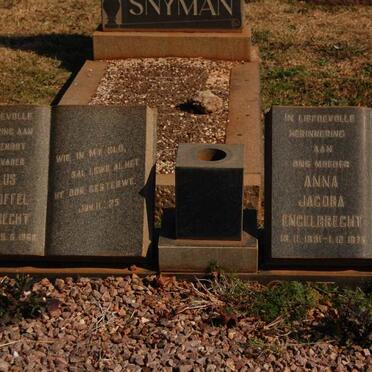 ENGELBRECHT Paulus Christoffel 1889-1966 &amp; Anna Jacoba 1891-1979