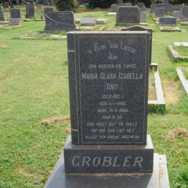 GROBLER Maria Clara Izabella 1893-1968