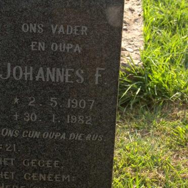 HORN Johannes F. 1907-1982