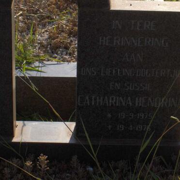 KRAUSE Catharina Hendrina 1975-1976