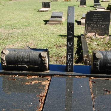 MERWE Carel Izak Jacobus, v.d. 1920-1968 &amp; Elsie Magdalena SMITH 1925-1986