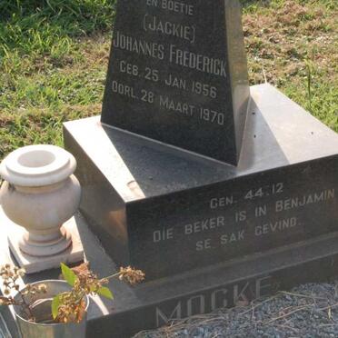 MOCKE Johannes Frederick 1956-1970