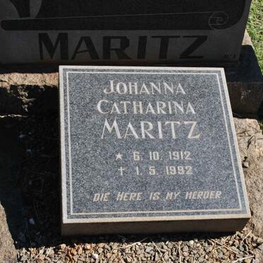 MARITZ Johanna Catharina 1912-1992