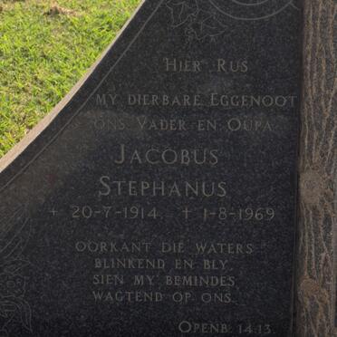 STRYDOM Jacobus Stephanus 1914-1969