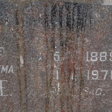 STRYDOM Anna M.E. 1889-1971