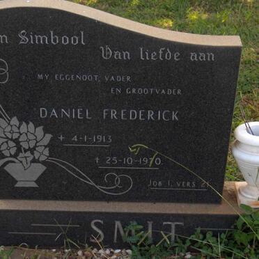 SMIT Daniel Frederick 1913-1970