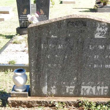 STEENKAMP Nicolaas 18?2-19?7 &amp; ?lesina M.B. 1906-1993