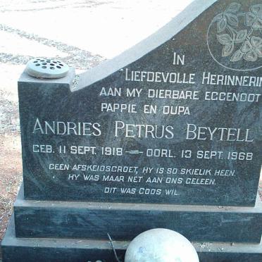 BEYTEL Andries Petrus 1918-1968