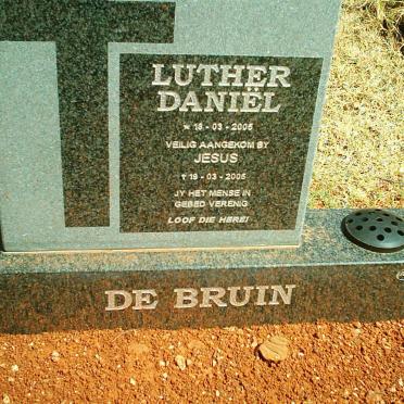 BRUIN Luther Daniël, de 2005-2005