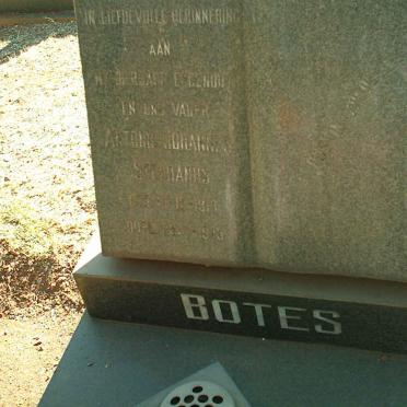 BOTES Antonie Johannes 19?-1975
