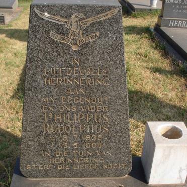 BEER Philippus Rudolphus, de 1932-1980