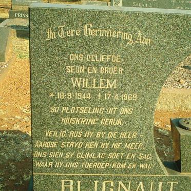 BLIGNAUT Willem 1944-1969
