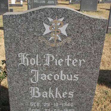 BAKKES Pieter Jacobus 1940-1990