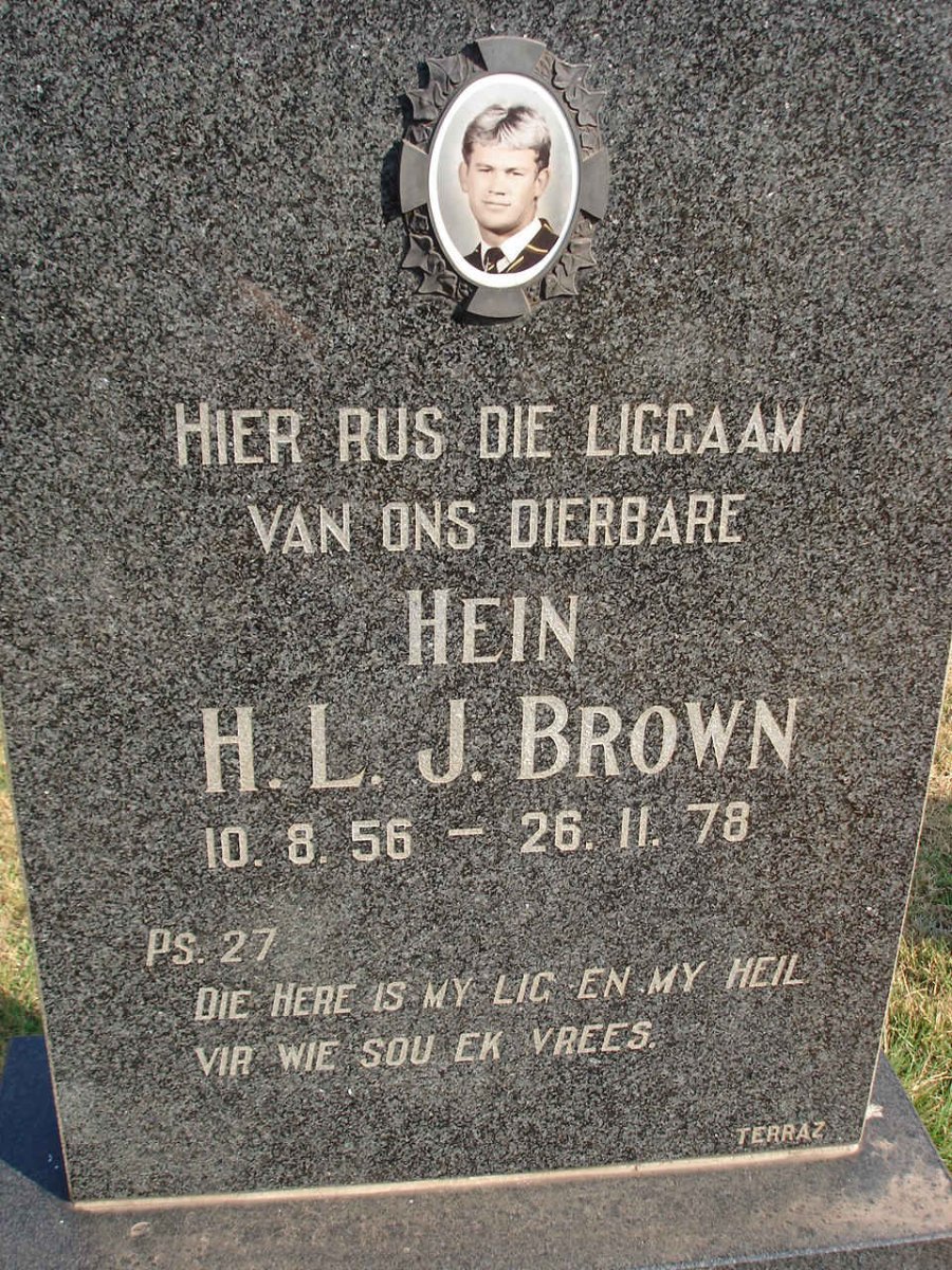 BROWN H.L.J. 1956-1978