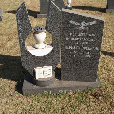 BEER Frederick Coenraad, de 1942-1991
