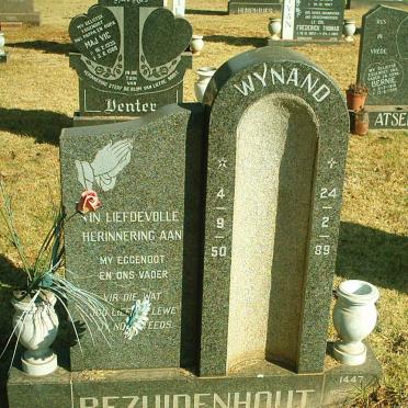 BEZUIDENHOUT Wynand 1950-1989
