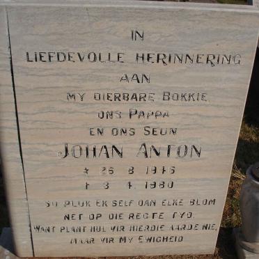 BLAKE Johan Anton 1946-1980