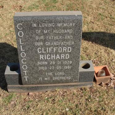 COLLOCOTT Clifford Richard 1929-1991