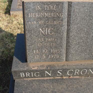 CRONJE N.S. 1915-1979