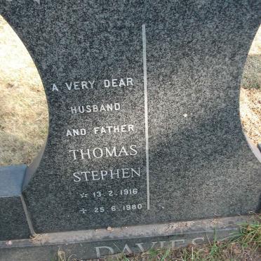 DAVIES Thomas Stephen 1916-1980