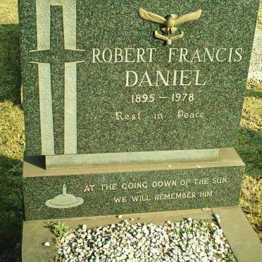 DANIEL Robert Francis 1895-1978
