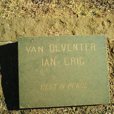 DEVENTER Ian Eric, van