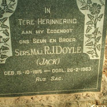 DOYLE R.J. 1915-1963