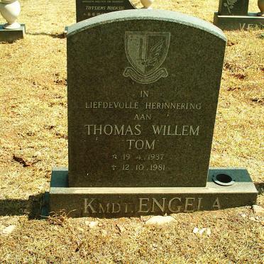 ENGELA Thomas Willem 1937-1981