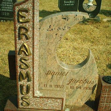 ERASMUS Daniel Jacobus 1957-1998