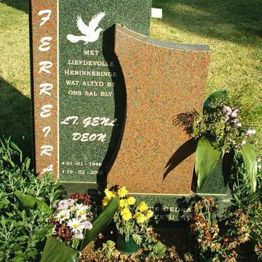 FERREIRA Deon 1946-2002