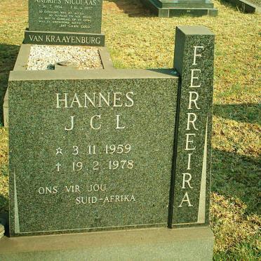 FERREIRA J.C.L. 1959-1978