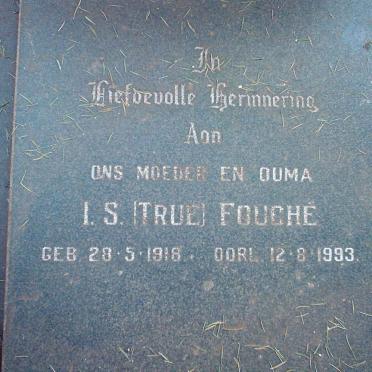 FOUCHÉ I.S. 1918-1993