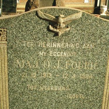 FOURIE O.J. 1913-1964
