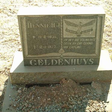 GELDENHUYS H.J. 1935-1973