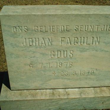 GOUS Johan Faculin 1976-1979