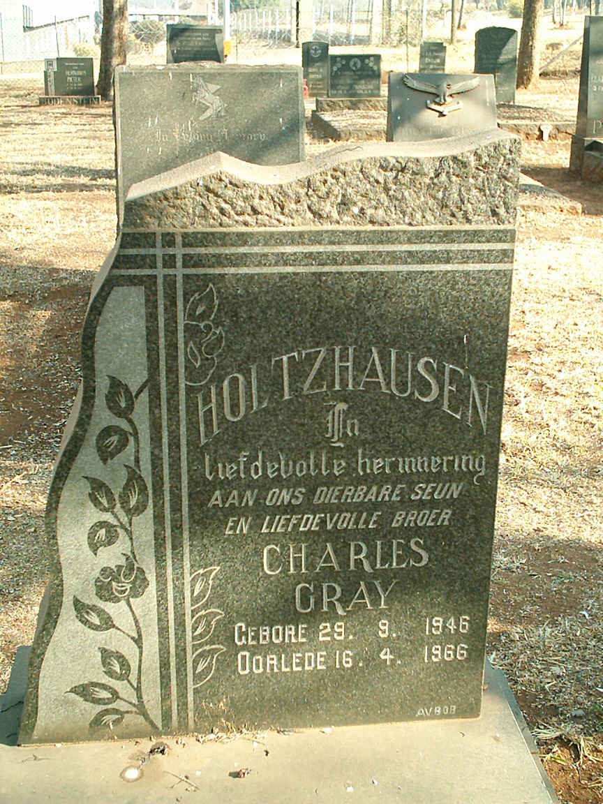 HOLTZHAUSEN Charles Gray 1946-1966