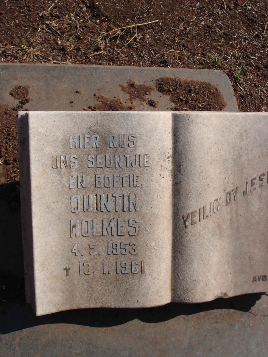 HOLMES Quintin 1953-1961