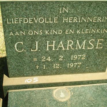 HARMSE C.J. 1972-1977