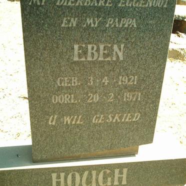 HOUGH Eben 1921-1971