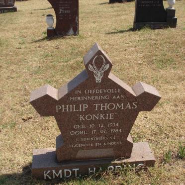 HARDING Philip Thomas 1934-1984