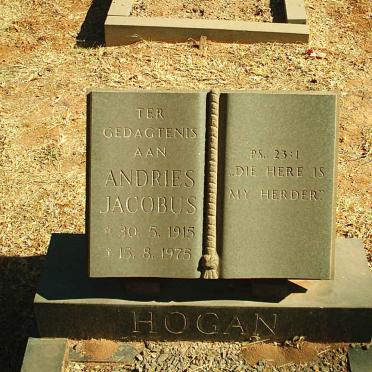 HOGAN Andries Jacobus 1915-1975