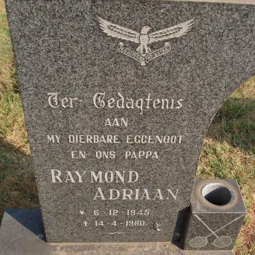 HEUNIS Raymond Adriaan 1945-1980