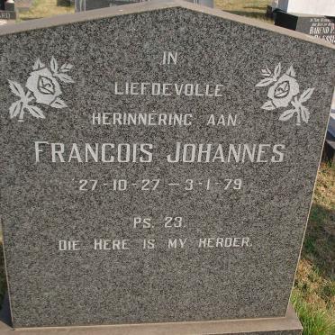 HERBST Francois Johannes 1927-1979
