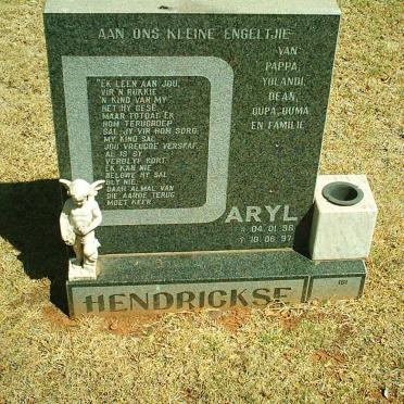 HENDRICKSE Daryl 1996-1997