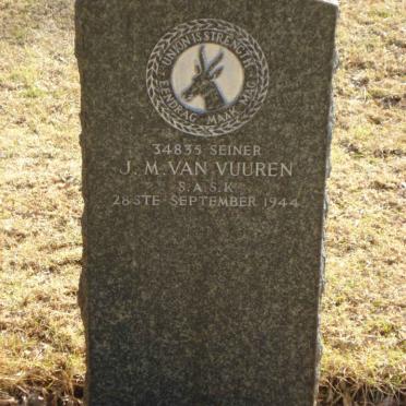 VUUREN J.M., van -1944