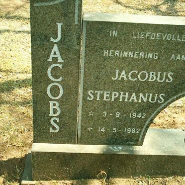 JACOBS Jacobus Stephanus 1942-1982